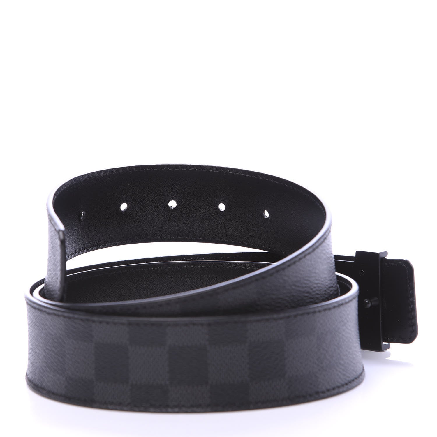 Louis Vuitton Damier Graphite 40mm LV Initiales Belt 100 40 4 of 6