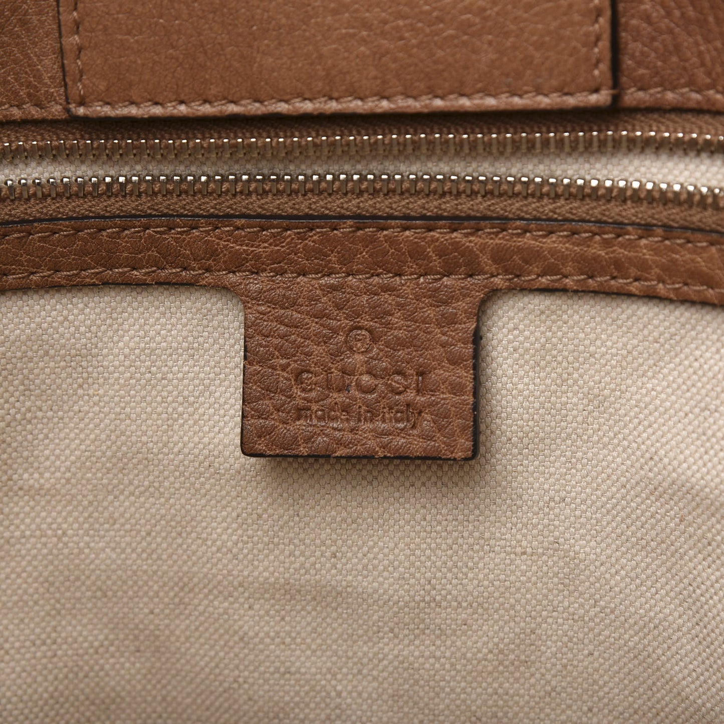 Monogram Old Libeccio Miss GG Tote Beige Ebony Light Brown