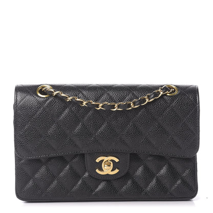 Chanel Caviar Quilted Small Double Flap Black 1 of 11
