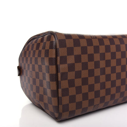 Louis Vuitton Damier Ebene Speedy 35 8 of 10