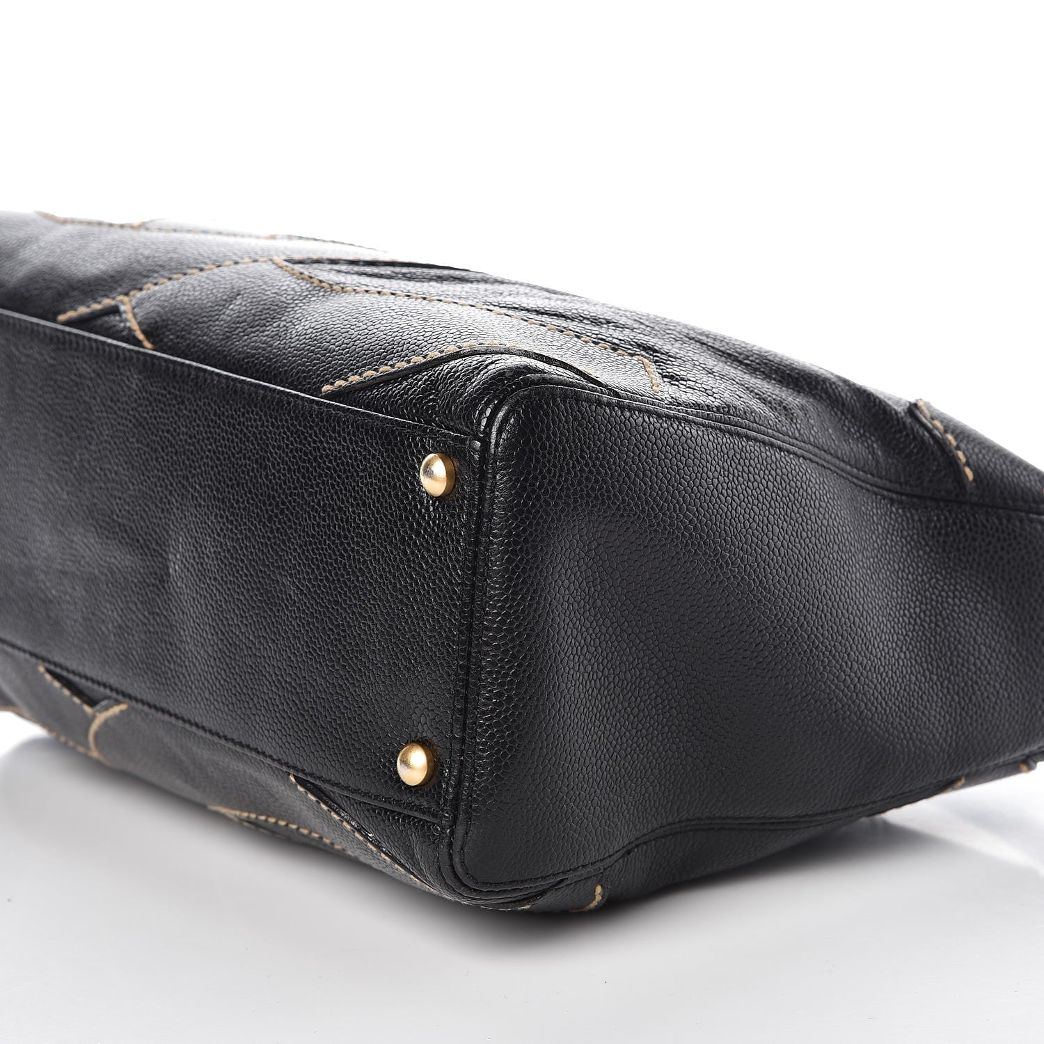 Chanel Caviar CC Stitched Hobo Black 10 of 10