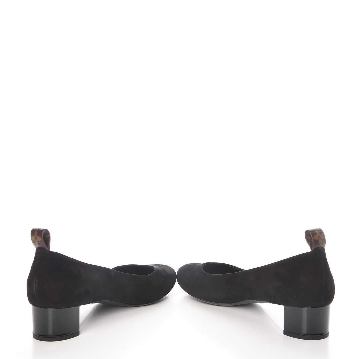 Suede Uniformes Pump 40 Black