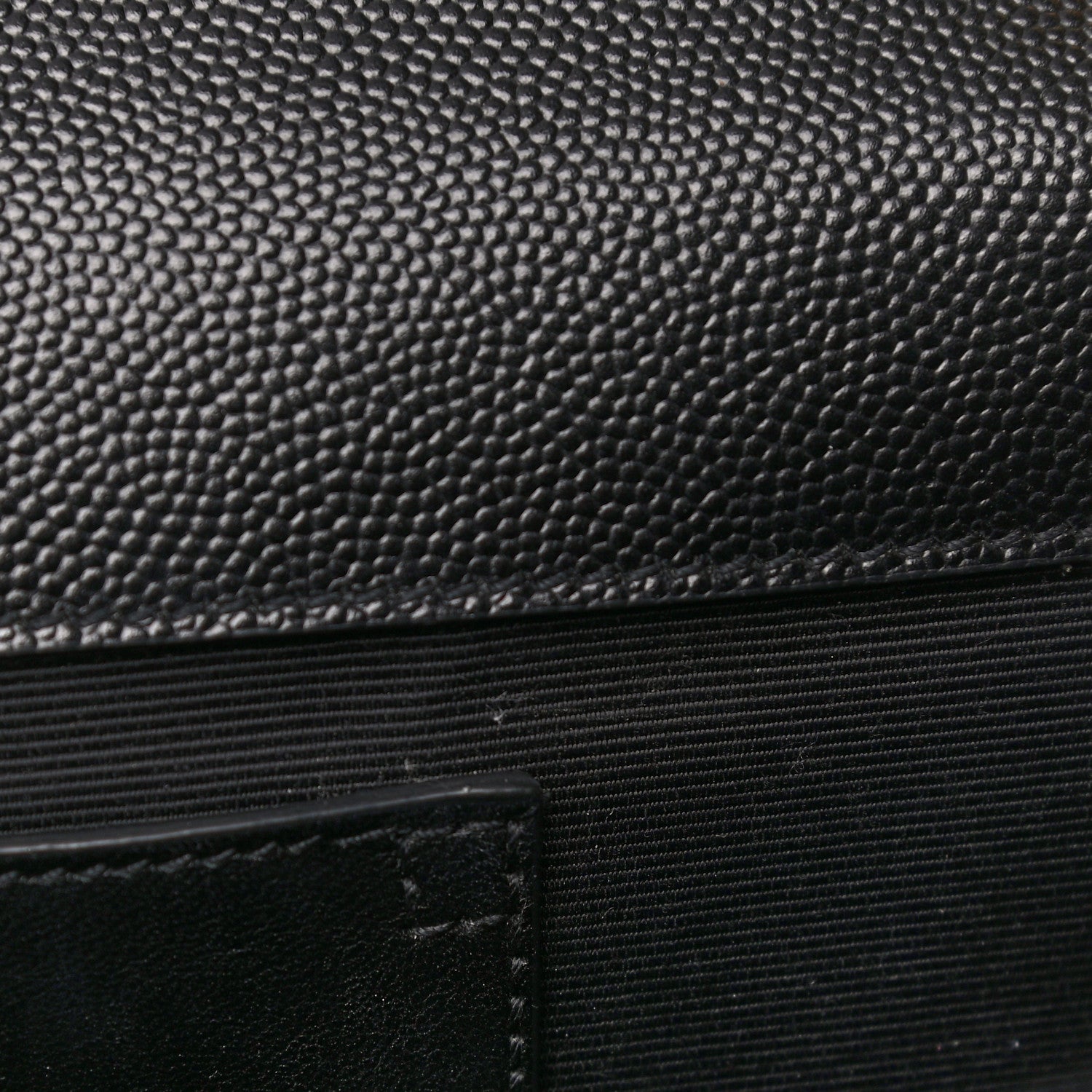 Saint Laurent Grain De Poudre Star Monogram Kate Satchel Black 11 of 11