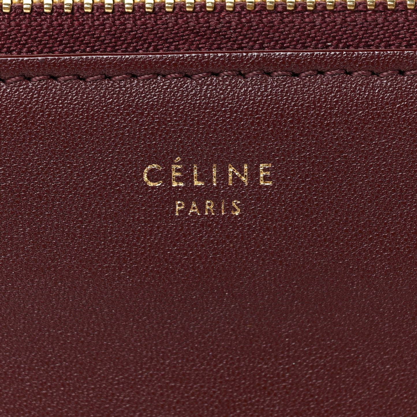 Smooth Lambskin Small Trio Crossbody Bag Burgundy