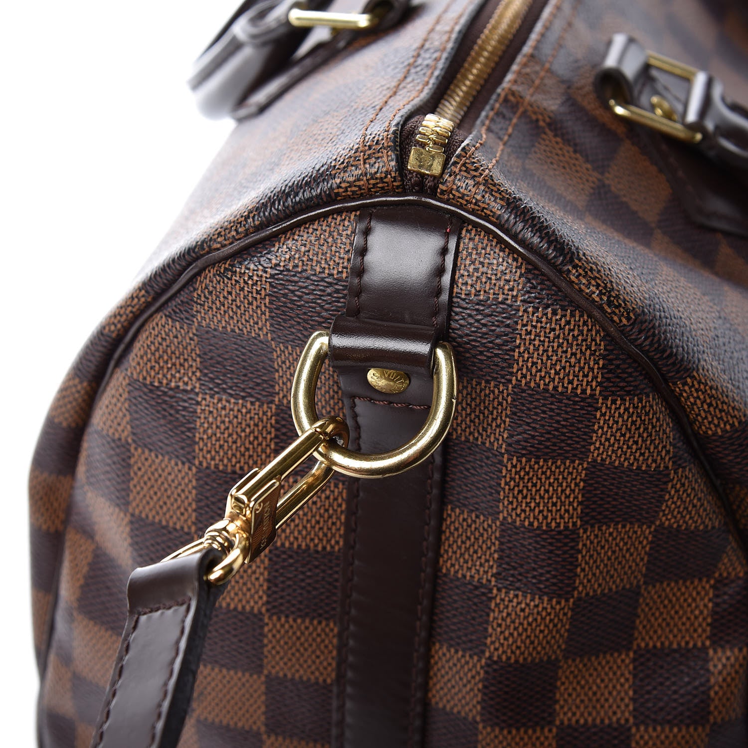 Louis Vuitton Damier Ebene Speedy Bandouliere 30 17 of 17