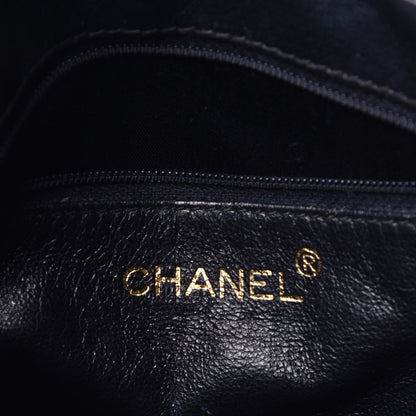 Chanel Lambskin Quilted CC Tassel Camera Case Navy 5 of 8