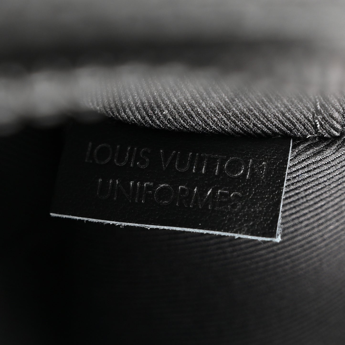 Taurillon Monogram Uniformes Solar Ray Soft Pochette Volga Belt Bag Black