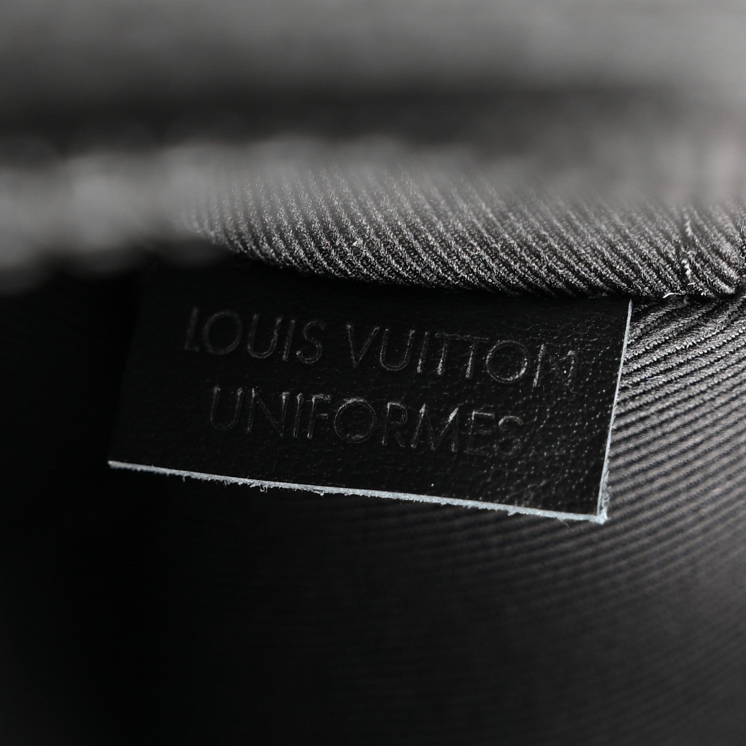 Louis Vuitton Taurillon Monogram Uniformes Solar Ray Soft Pochette Volga Belt Bag Black 6 of 11