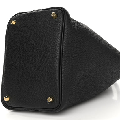 Hermes Taurillon Clemence Picotin Lock 18 PM Black 10 of 11