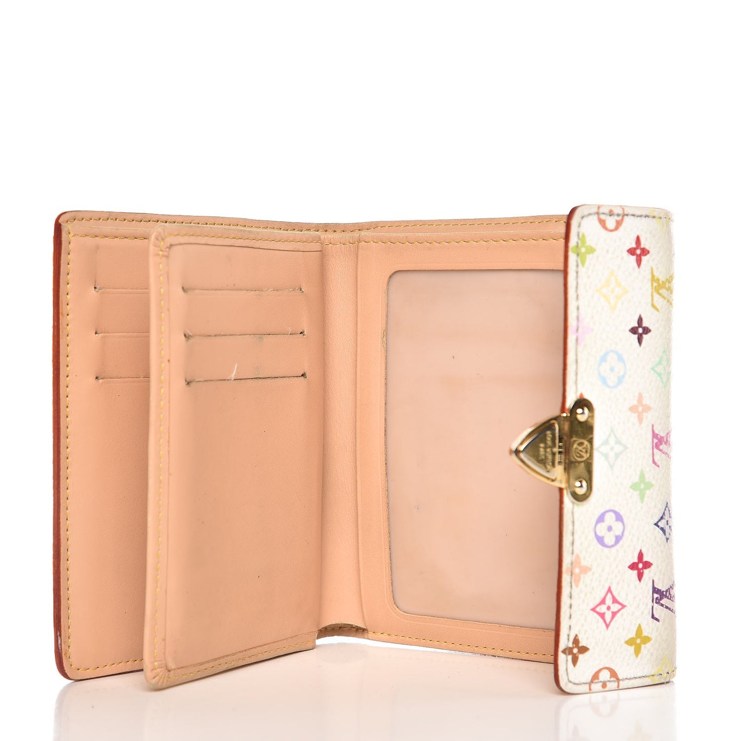Monogram Multicolor Koala Wallet White