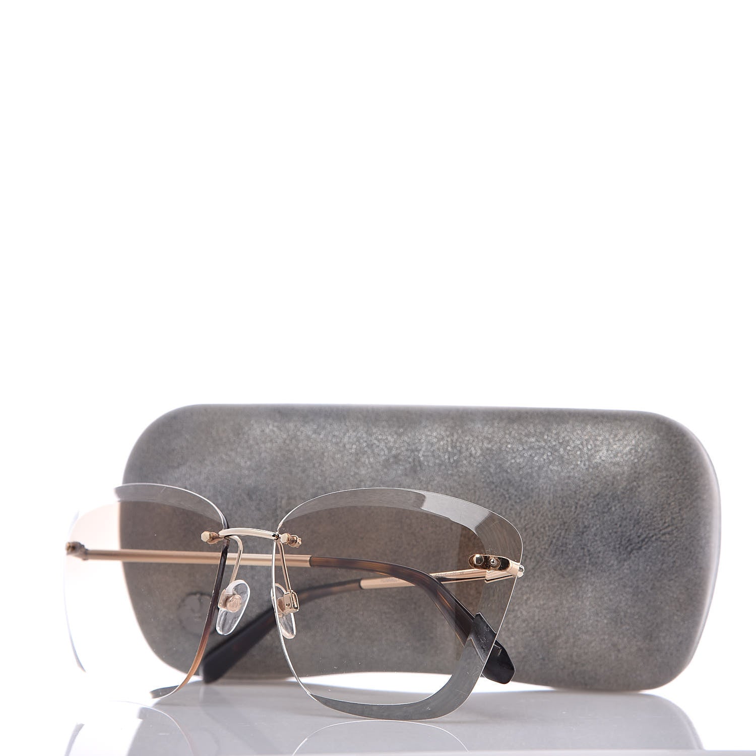 Chanel Butterfly Spring Sunglasses 4221 Gold 7 of 7