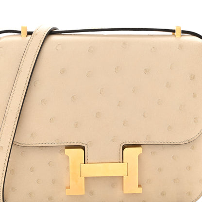 Hermes Ostrich Constance 18 Parchemin 8 of 10