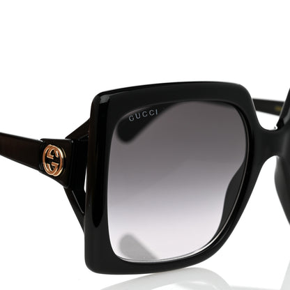 Gucci Acetate Square Frame Sunglasses GG0876S Black 7 of 8