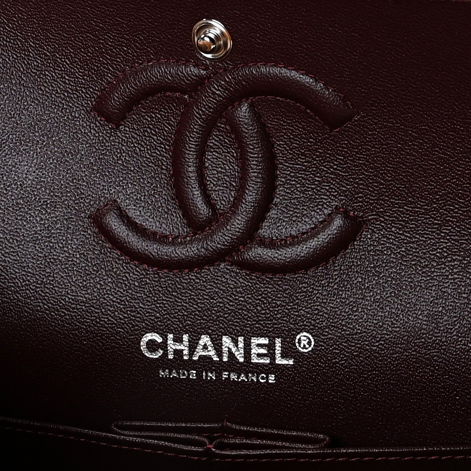 Chanel Lambskin Quilted Small Double Flap Black 7 of 10