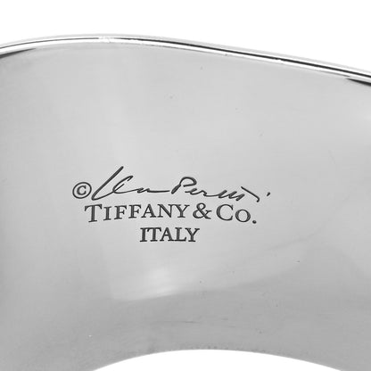 Tiffany Ruthenium Small Elsa Peretti Left Wrist Bone Cuff Bracelet 3 of 4