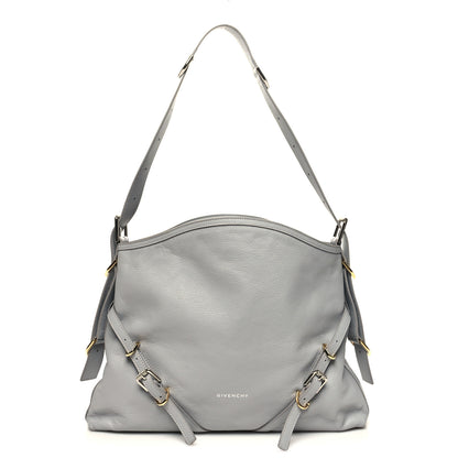Givenchy Calfskin Medium Voyou Bag Light Grey 1 of 10