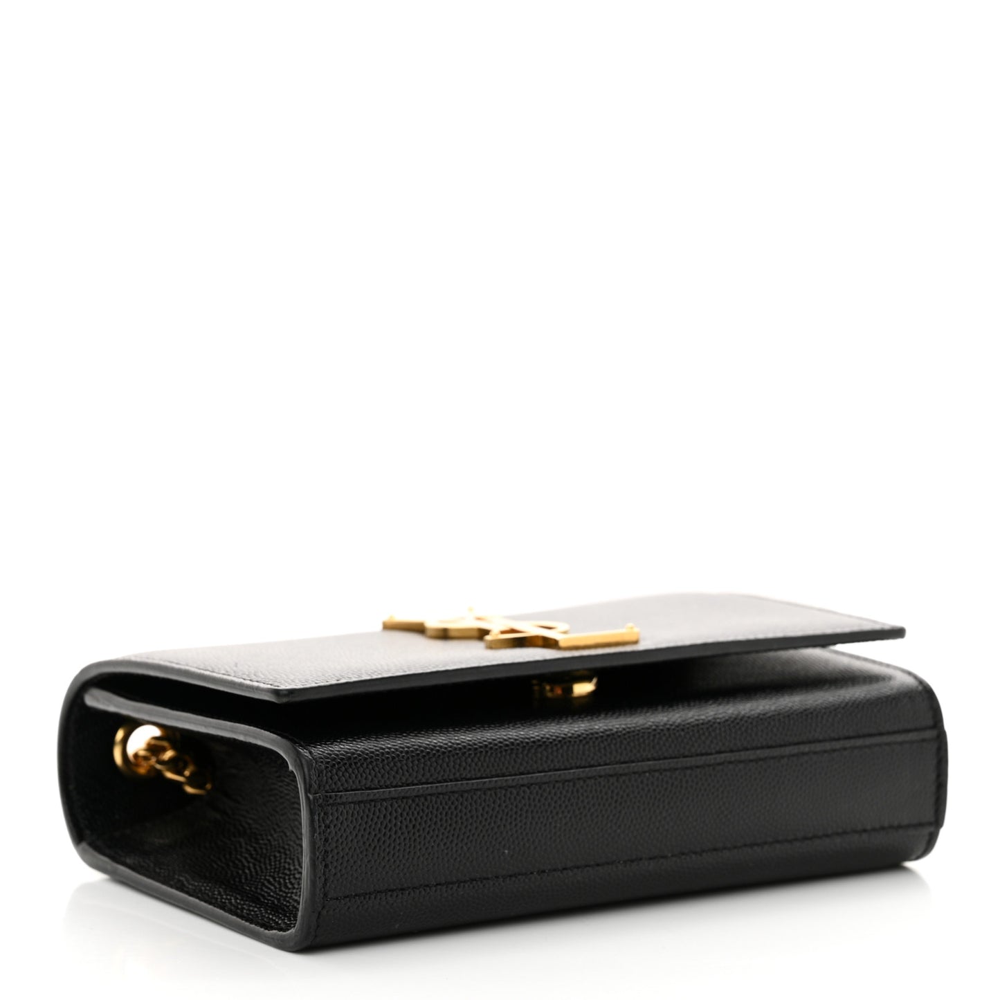 Grain De Poudre Small Monogram Kate Satchel Black