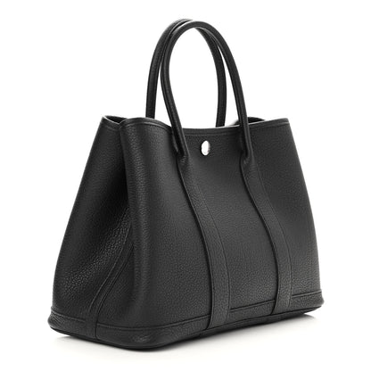 Hermes Negonda Garden Party 30 TPM Black 3 of 11