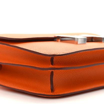 Hermes Epsom Constance 18 Orange 9 of 11
