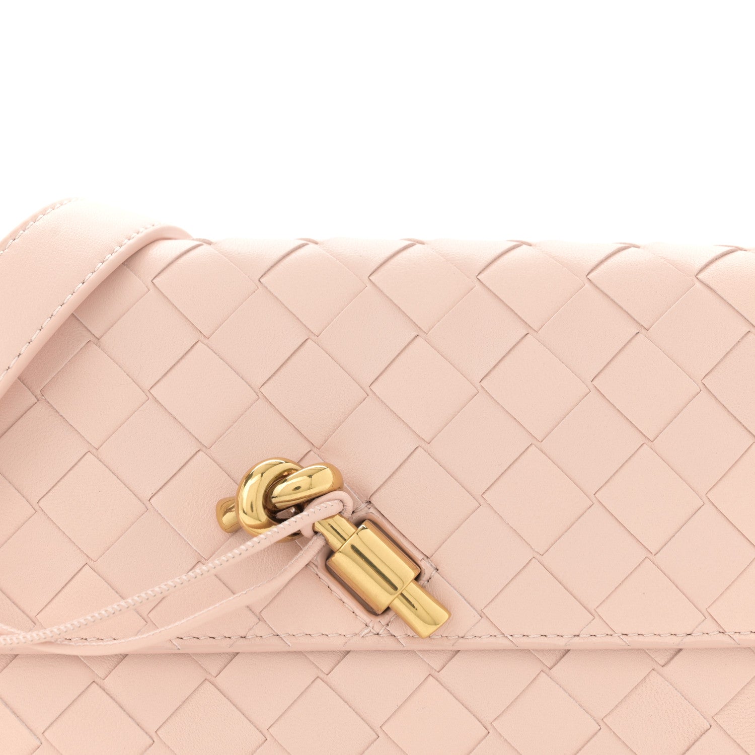 Bottega Veneta Nappa Intrecciato Mini Andiamo Crossbody Bag Lotus 8 of 11