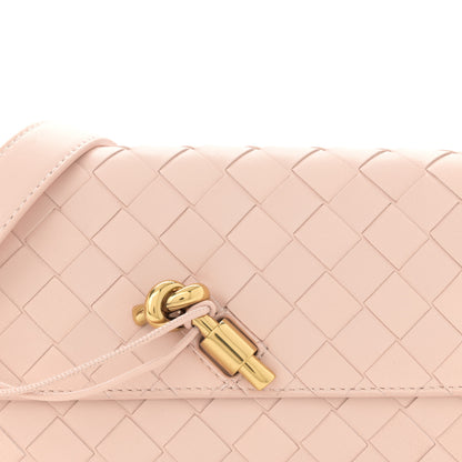 Bottega Veneta Nappa Intrecciato Mini Andiamo Crossbody Bag Lotus 8 of 11