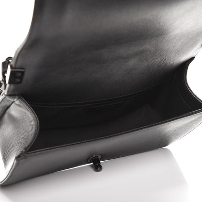 Chanel Caviar Quilted Medium Boy Flap So Black 5 of 8