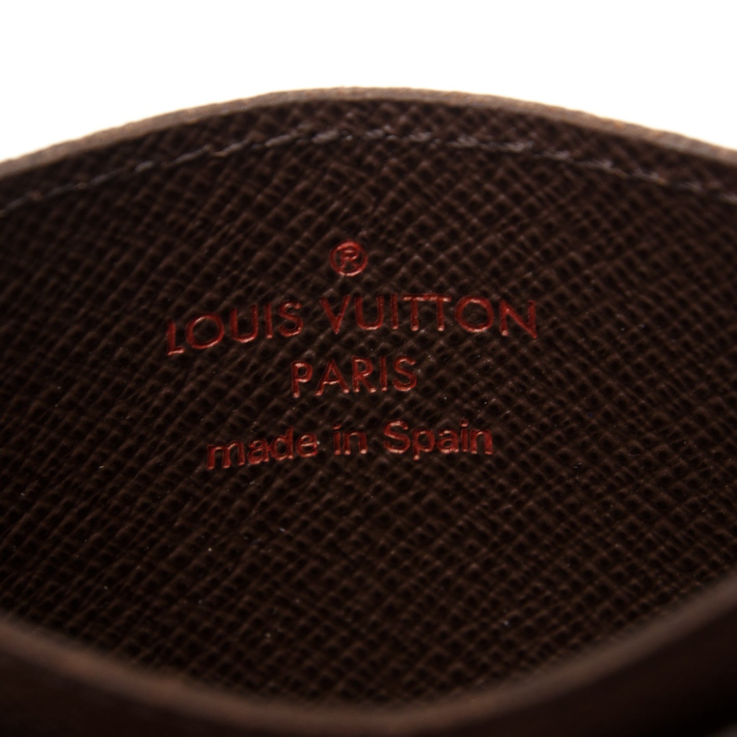 Damier Ebene Card Holder