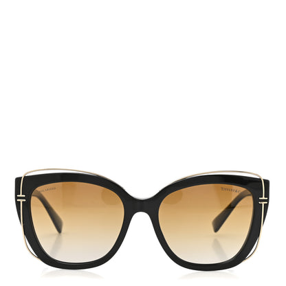 Tiffany Acetate Metal TF4148 Sunglasses Black Brown 3 of 18