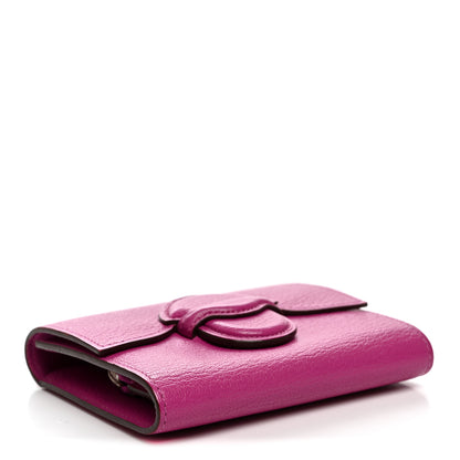 Hermes Chevre Mysore 1938 Wallet 19 Rose Pourpre 4 of 8