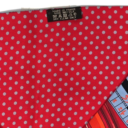 Hermes Silk Dies Et Hore Maxi Twilly 3 of 3