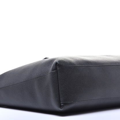 Louis Vuitton Taurillon Cabas Voyage Tote Black 8 of 9