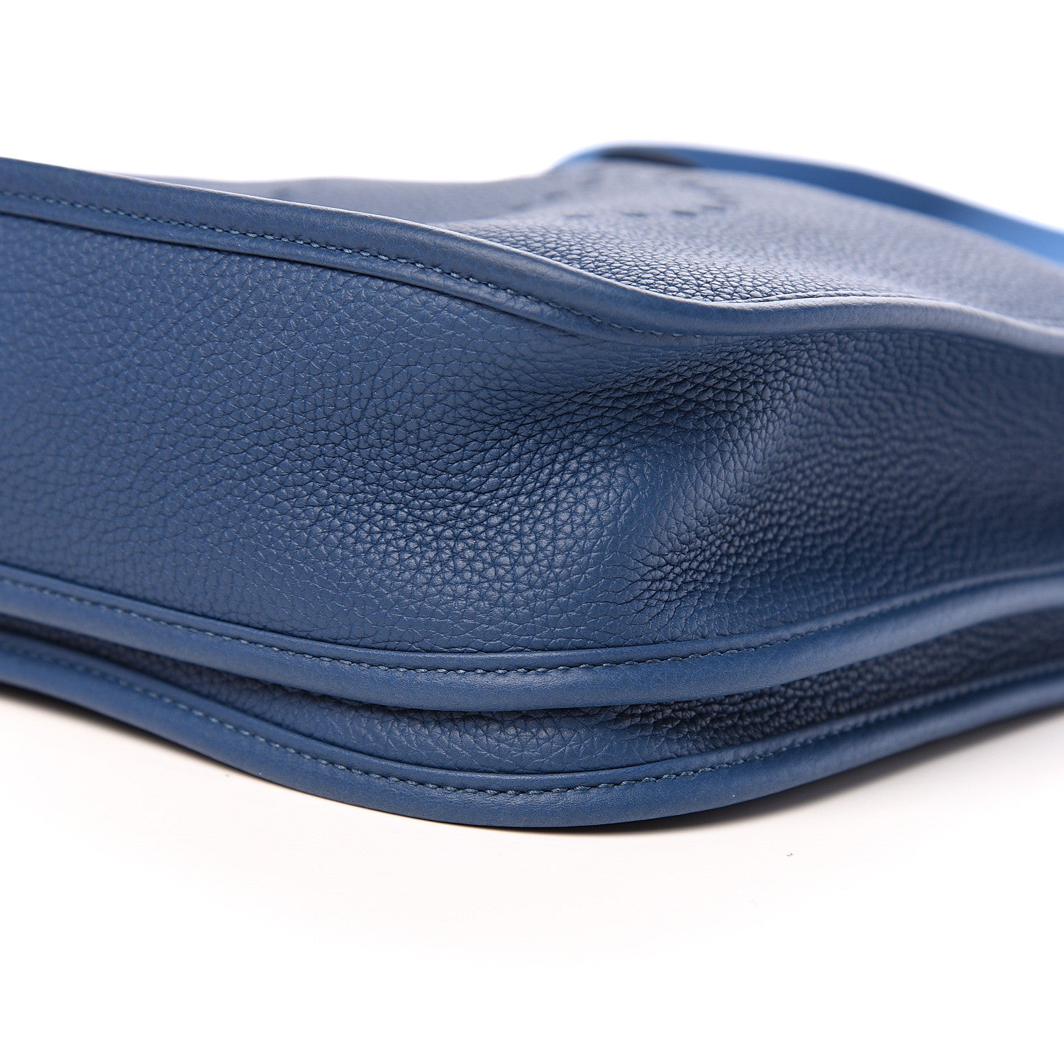 Hermes Taurillon Clemence Evelyne III PM Deep Bleu 8 of 10