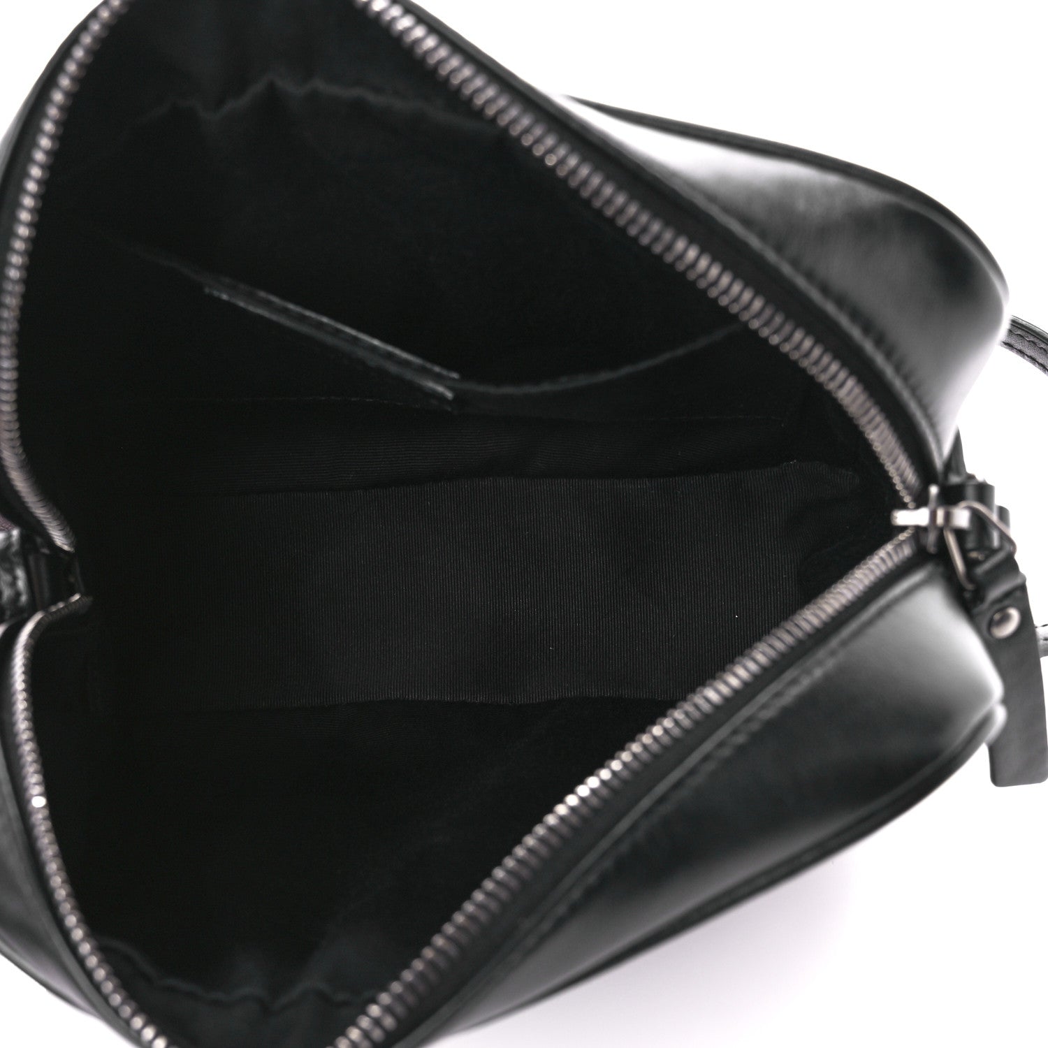 Saint Laurent Calfskin Matelasse Monogram Lou Camera Bag Black 5 of 12