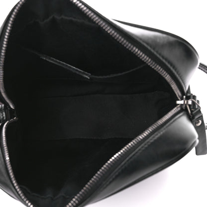 Saint Laurent Calfskin Matelasse Monogram Lou Camera Bag Black 5 of 12