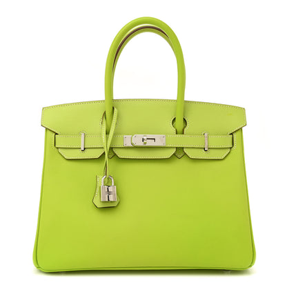 Hermes Epsom Candy Birkin 30 Kiwi Lichen 1 of 10