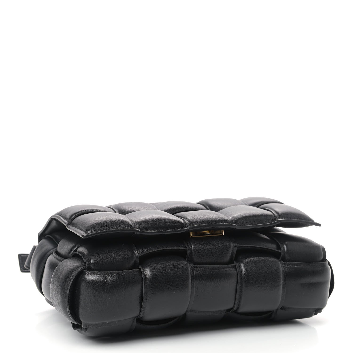 Bottega Veneta Nappa Maxi Intreccio Padded Cassette Crossbody Bag Black 4 of 9