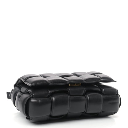 Bottega Veneta Nappa Maxi Intreccio Padded Cassette Crossbody Bag Black 4 of 9