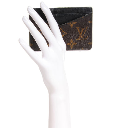 Louis Vuitton Monogram Macassar Neo Porte-Cartes Card Holder 2 of 7