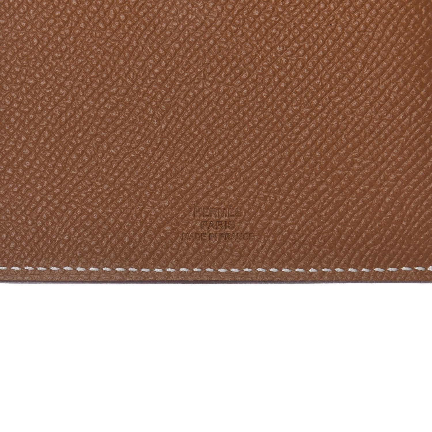 Hermes Epsom Tarmac PM Passport Holder Gold 9 of 10
