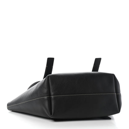 Chloe Small Grain Smooth Calfskin Medium Darryl Tote Black 4 of 9