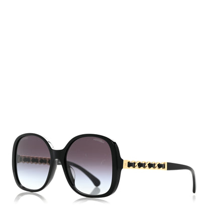 Chanel Acetate Chain Sunglasses 5470-Q-A Black 1 of 10