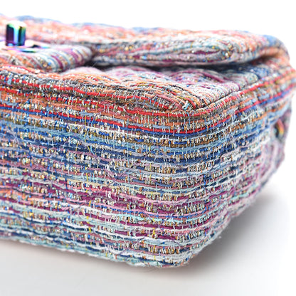 Chanel Tweed Quilted Mini Rectangular Flap Multicolor 9 of 11
