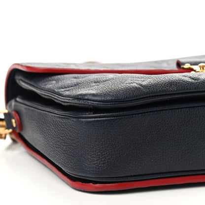 Louis Vuitton Empreinte Pochette Metis Marine Rouge 7 of 9