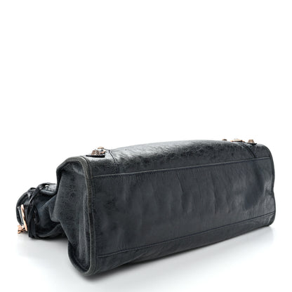 Balenciaga Agneau Giant 12 Rose Gold Hardware City Dark Night 5 of 11