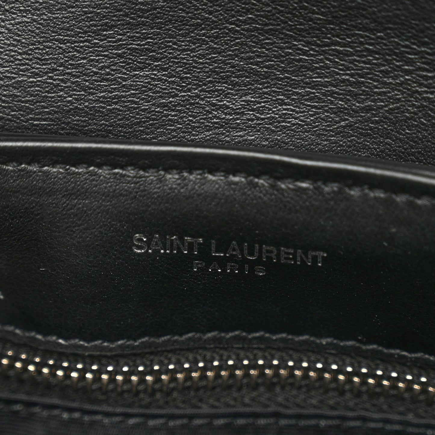 Calfskin Y Quilted Monogram Toy Loulou Crossbody Bag Black