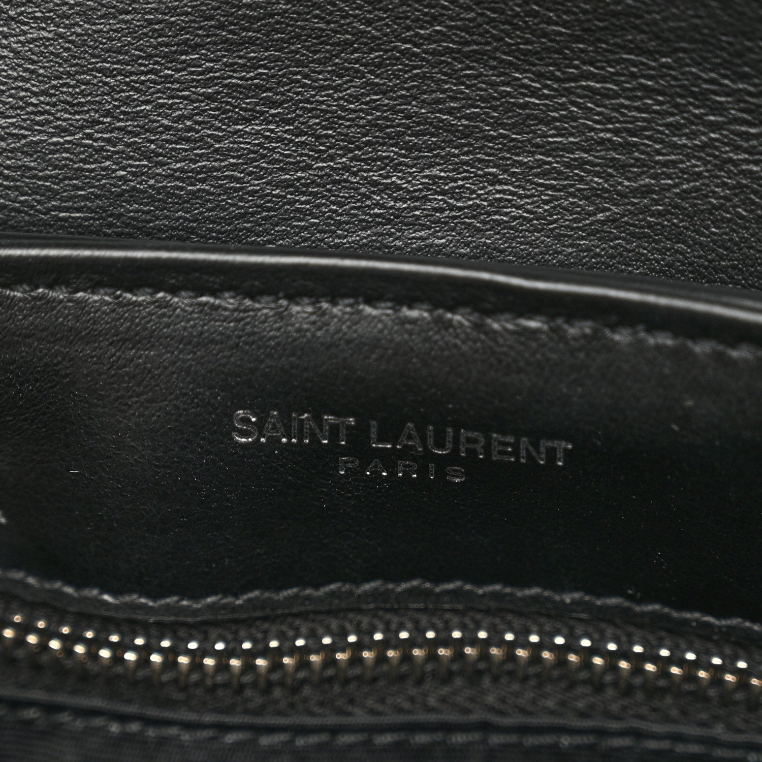 Saint Laurent Calfskin Y Quilted Monogram Toy Loulou Crossbody Bag Black 9 of 12