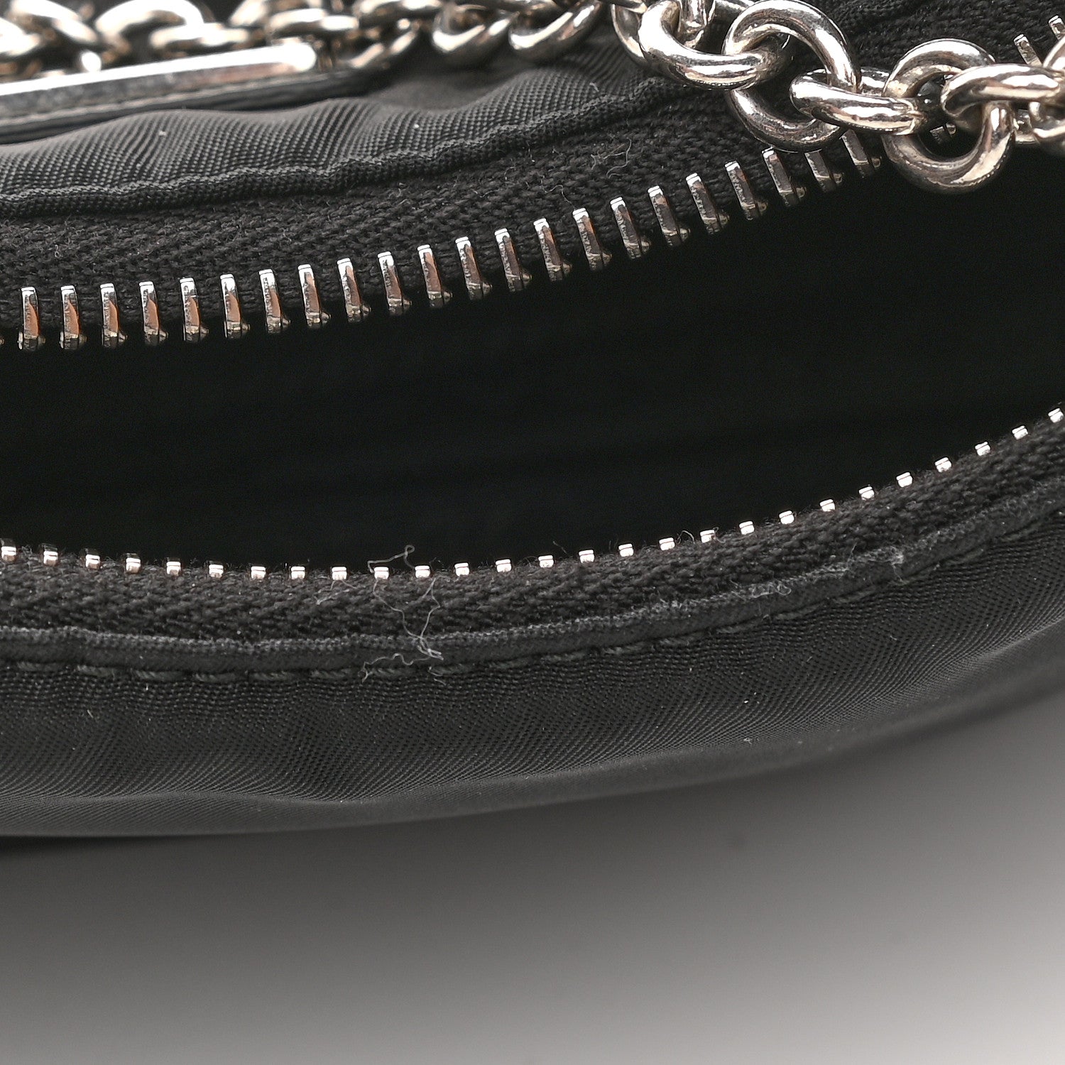 Prada Nylon Re-Edition 2005 Shoulder Bag Black 9 of 10