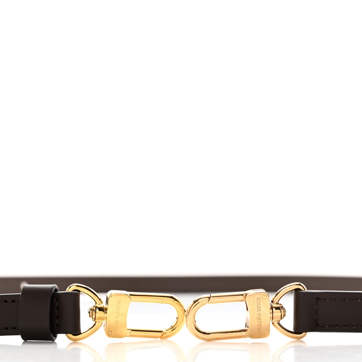 Calfskin 16mm Adjustable Shoulder Strap Brown