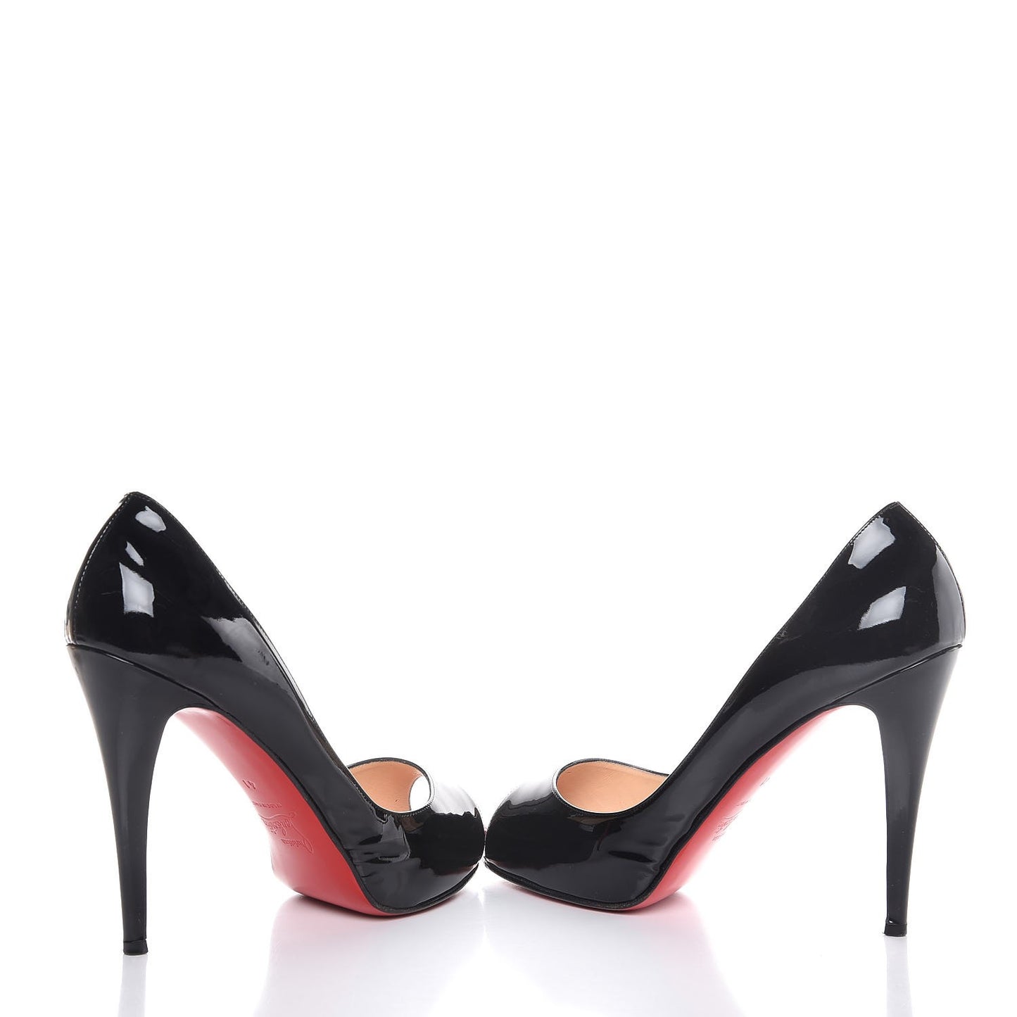 Patent Very Prive 120 Pumps 41 Black Red