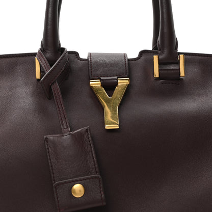 Saint Laurent Calfskin Small Classic Y Cabas Bordeaux 7 of 9